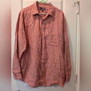 Murano Casual 100% Linen Button-Down Shirt